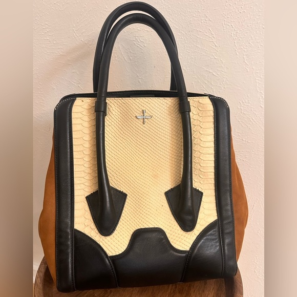 Pour la Victoire Large Butler Tote- Leather - Picture 1 of 5